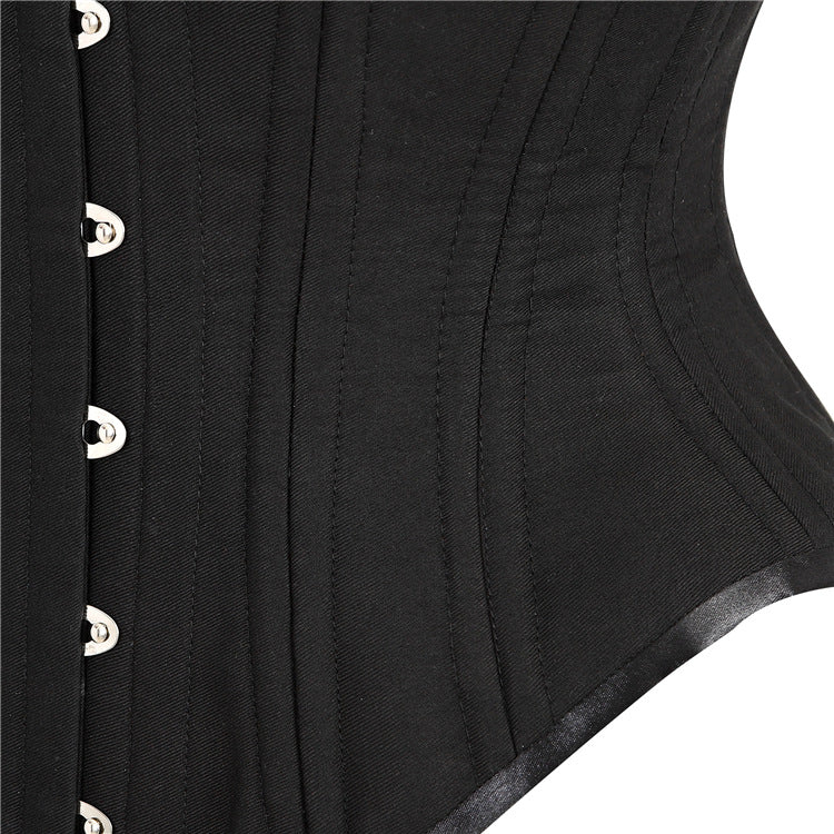 High Double Steel Bone Palace Girdle Ladies Waist Clip Waistband