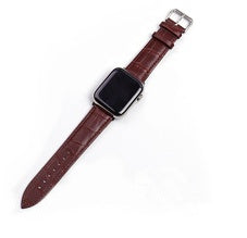 Pin Buckle Leather Suede Leather Strap