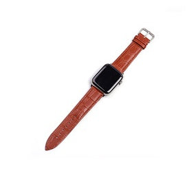 Pin Buckle Leather Suede Leather Strap