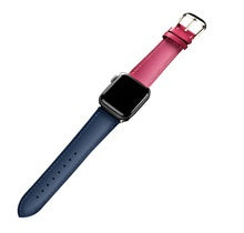 Pin Buckle Leather Suede Leather Strap