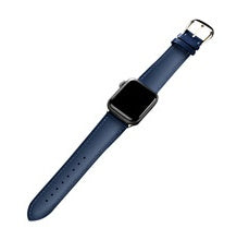 Pin Buckle Leather Suede Leather Strap
