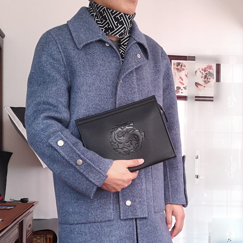 Jiaolong Square Bag European And American Trendy Brand Multifunctional One-Shoulder Diagonal Clutch