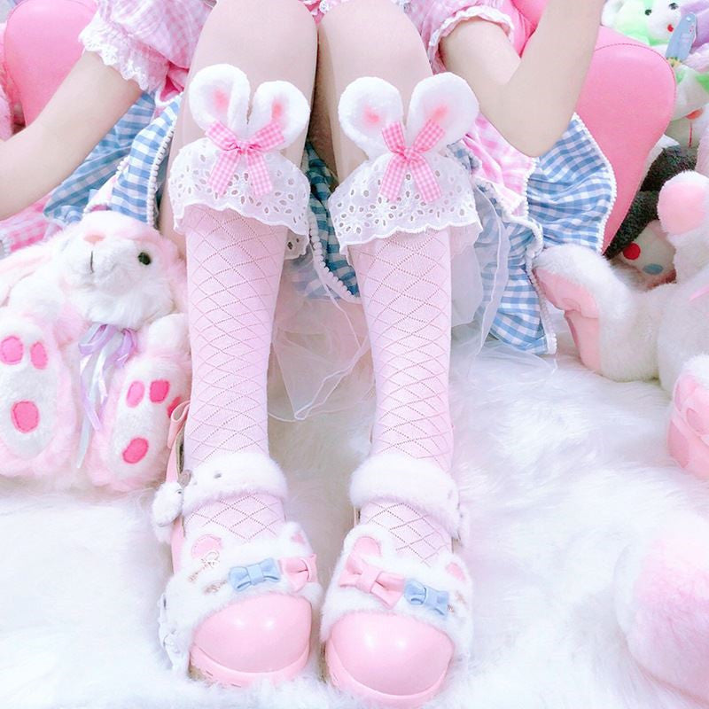 Socks Cute Three-dimensional Bunny Ears Socks