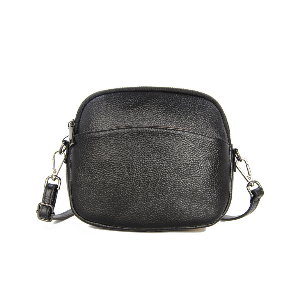Female Shell Bag New Soft Leather Suede Cowhide All-Match Fashion One-Shoulder Messenger Bag Mini Bag