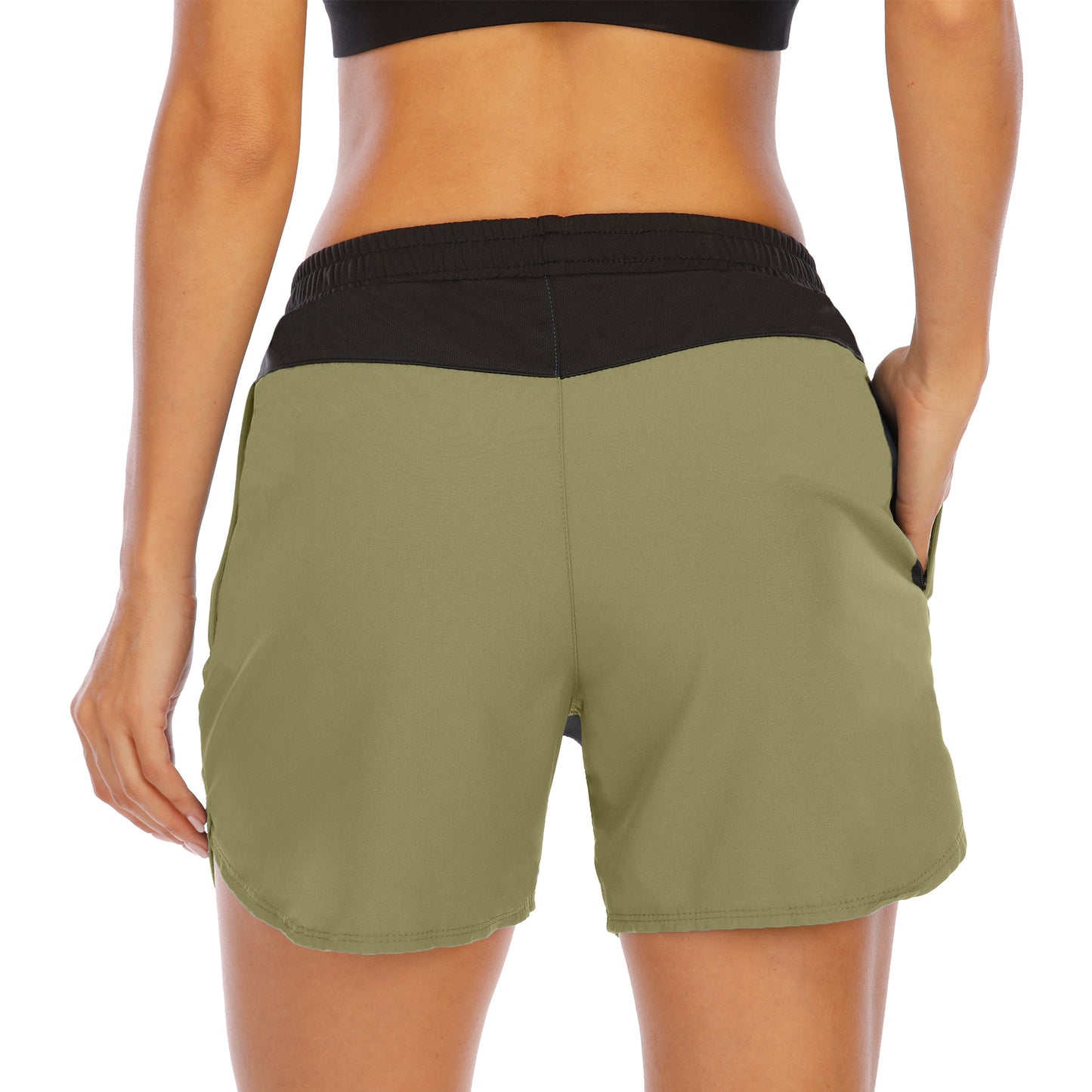 Boxer Dame Løbe Shorts Sport Mode Fitness Løse Elastiske Fritids Quick Dry Bukser til Kvinder