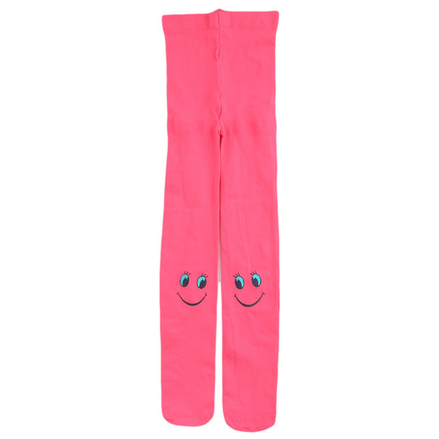 Smiley Pattern Children'S Pantyhose