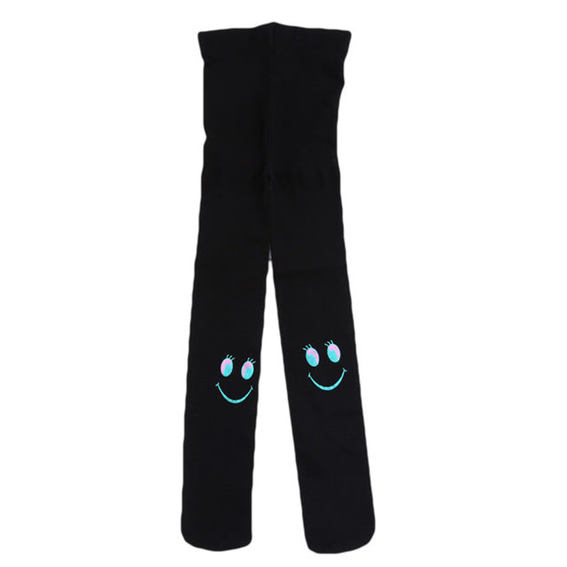 Smiley Pattern Children'S Pantyhose