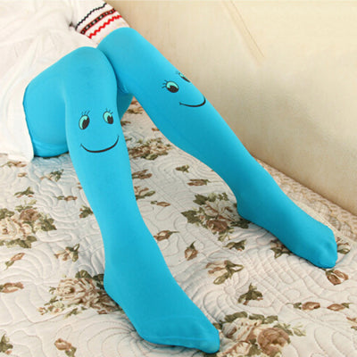 Smiley Pattern Children'S Pantyhose