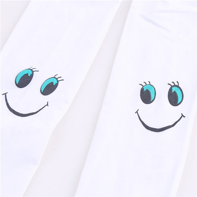Smiley Pattern Children'S Pantyhose