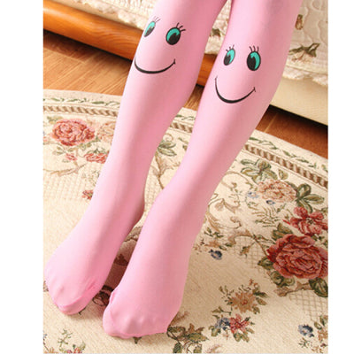 Smiley Pattern Children'S Pantyhose