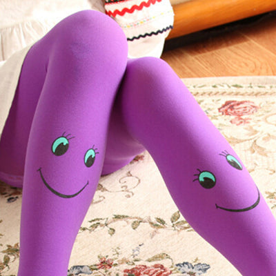 Smiley Pattern Children'S Pantyhose