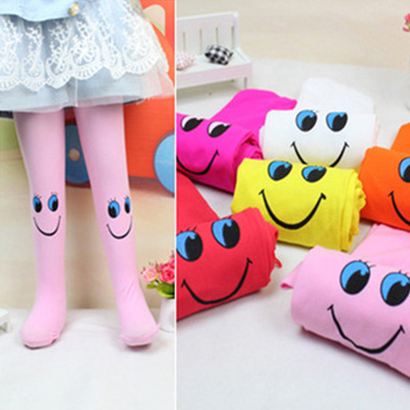 Smiley Pattern Children'S Pantyhose