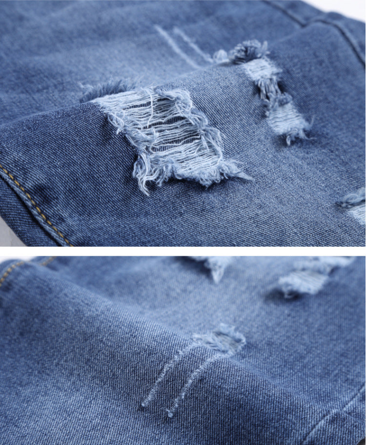 The New Slim All-Match Student Nine-Point Harlan Carrot Pants