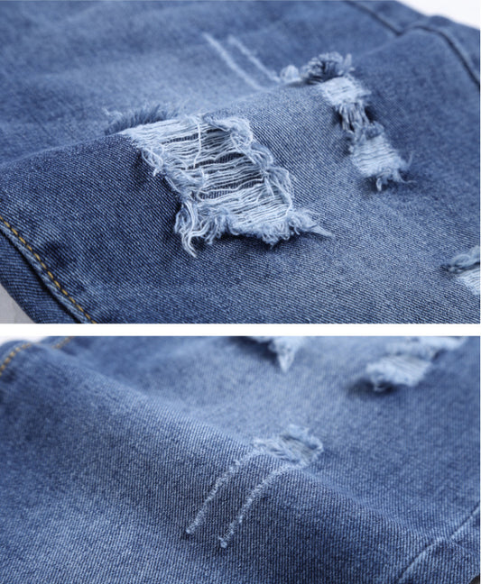 The New Slim All-Match Student Nine-Point Harlan Carrot Pants