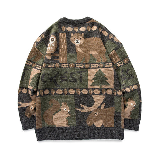 Sick Peak Animal Knitted Sweater
