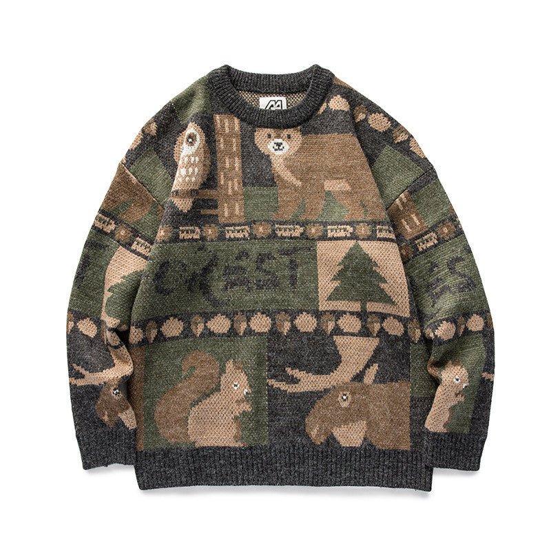 Sick Peak Animal Knitted Sweater