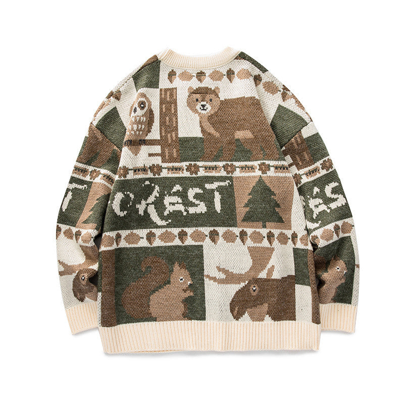 Sick Peak Animal Knitted Sweater