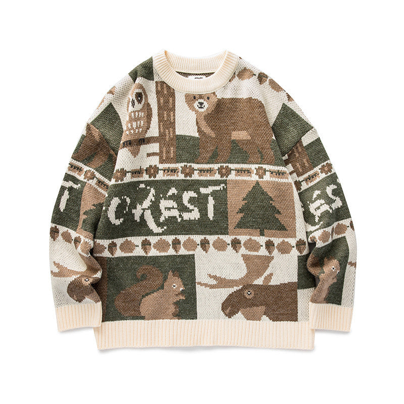 Sick Peak Animal Knitted Sweater