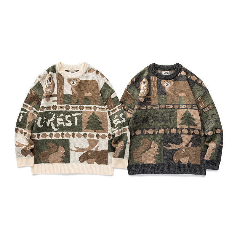 Sick Peak Animal Knitted Sweater