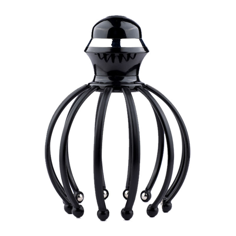Vibrations-hovedmassager Skalp-afslapning 12-klo elektrisk hovedmassager Blæksprutte-punktmassager Engros
