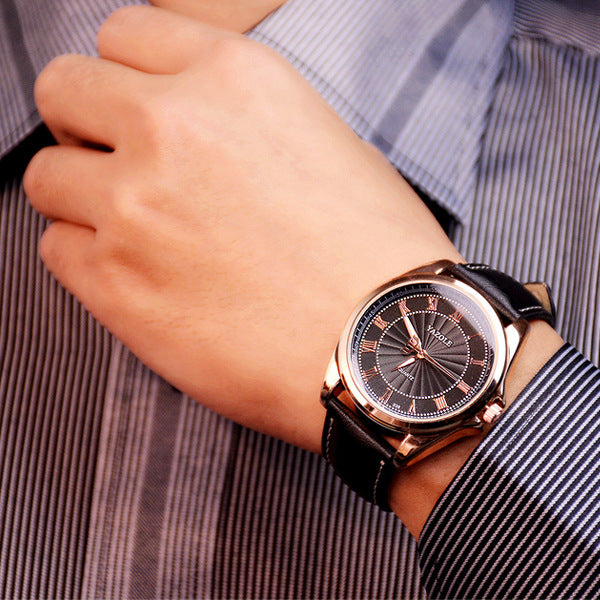 New Men's Watch Simple Watch Cross - Border