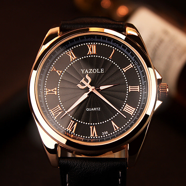 New Men's Watch Simple Watch Cross - Border