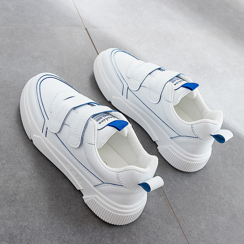 Sneakers Solid Lace-up Low Cut Breathable Casual Ladies Shoes