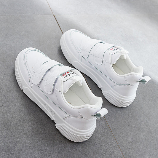 Sneakers Solid Lace-up Low Cut Breathable Casual Ladies Shoes