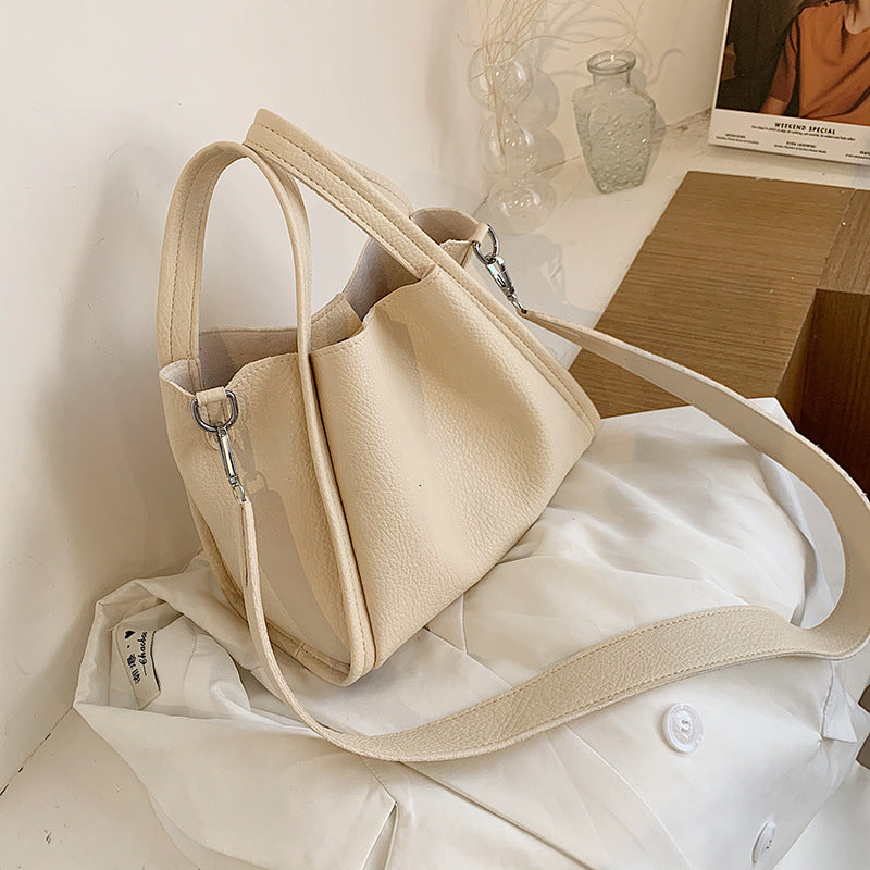 Personalized Simple Vegetable Basket Portable Female Bag Autumn Western Style Messenger Popular Small Square Bag