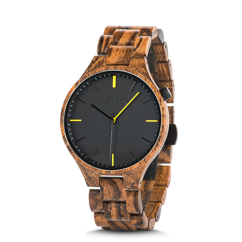 Trendy Youth Leisure Business Wooden Watch