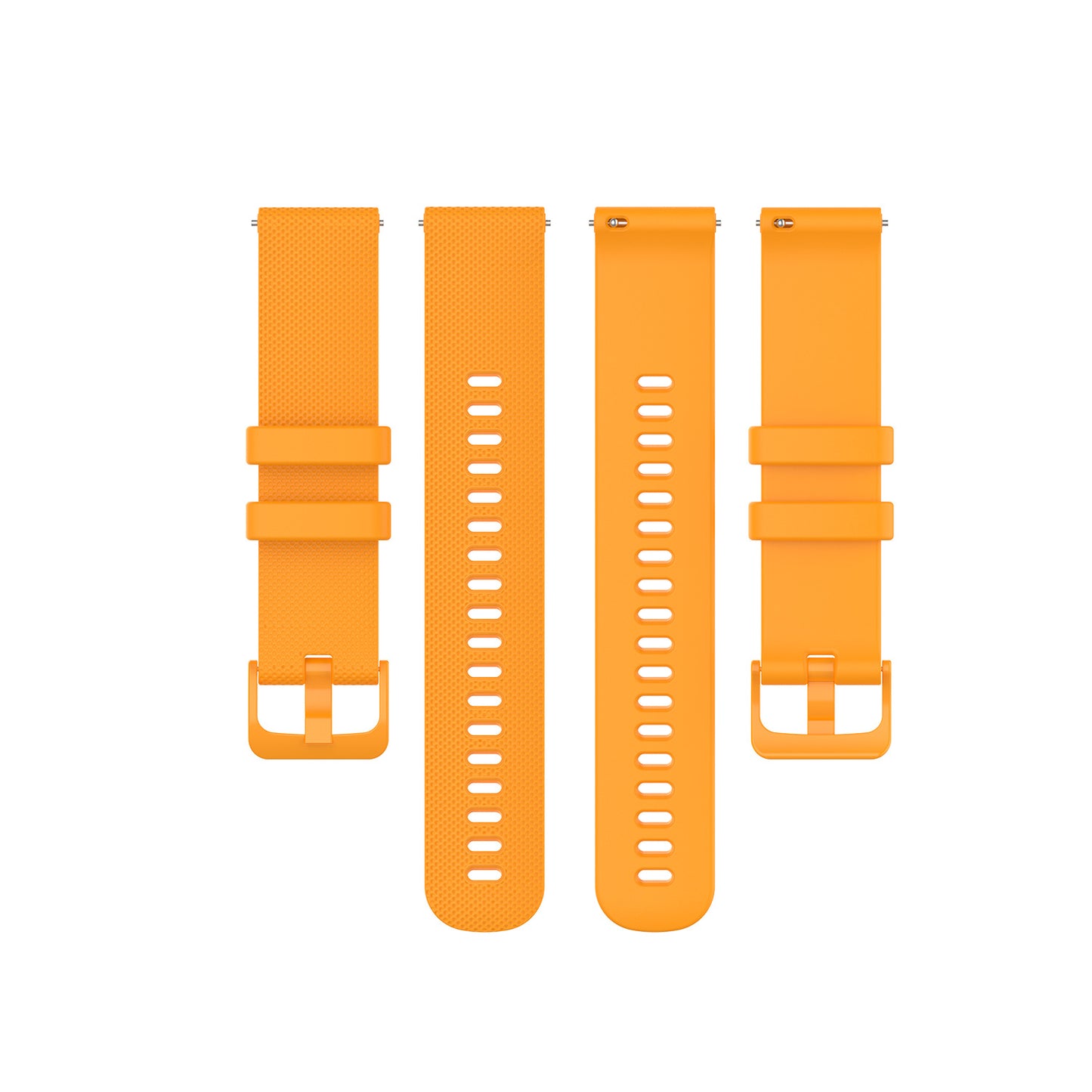 Universal 20mm Small Check Pattern Silicone Strap