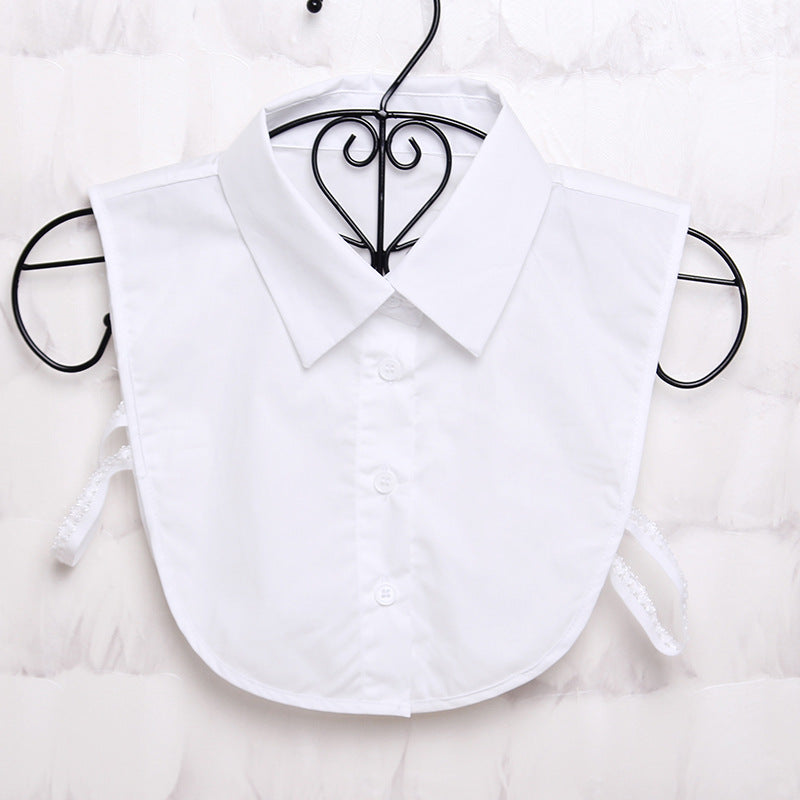 Mode Casual All-Match Bluse Falsk Krave