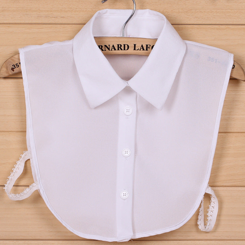 Mode Casual All-Match Bluse Falsk Krave