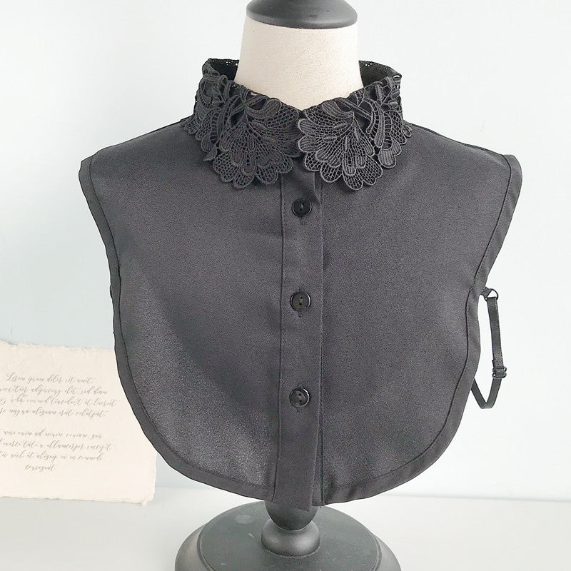 Mode Casual All-Match Bluse Falsk Krave