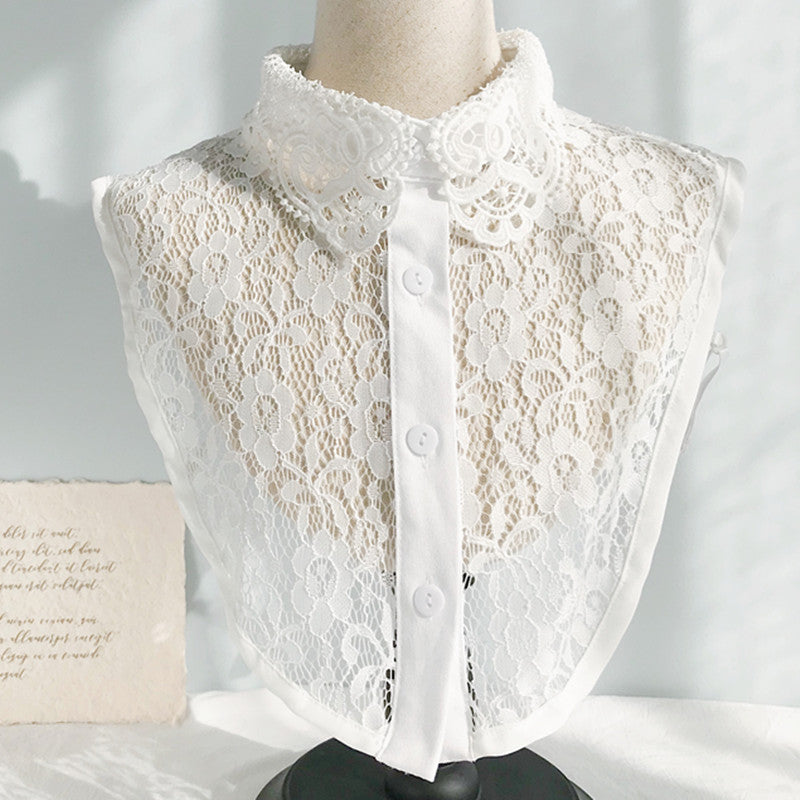 Mode Casual All-Match Bluse Falsk Krave