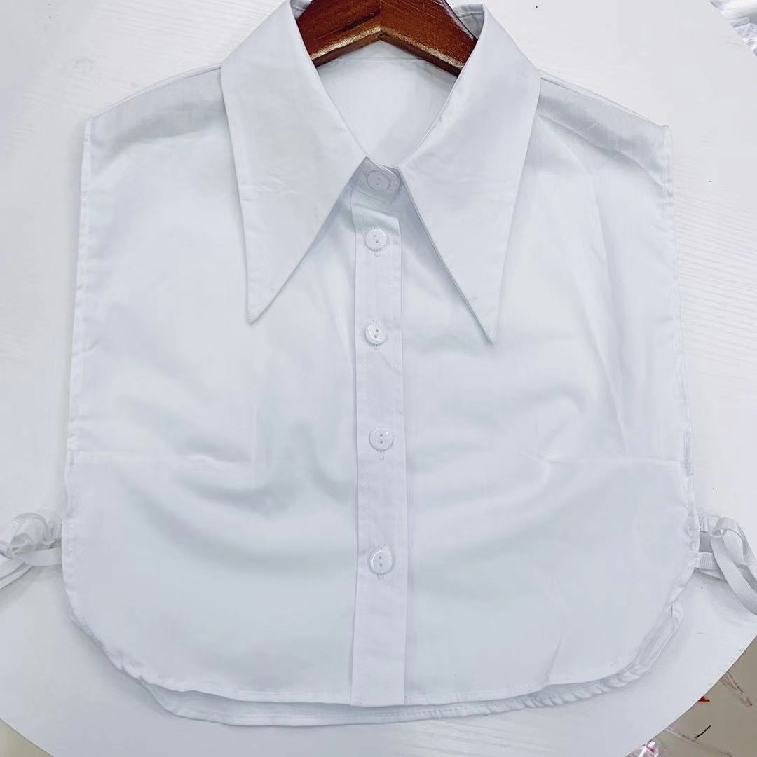 Mode Casual All-Match Bluse Falsk Krave
