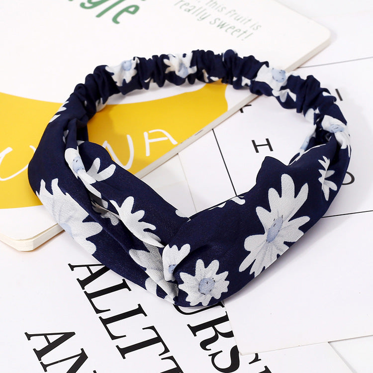 Hot Headband Fashion Print Headpiece