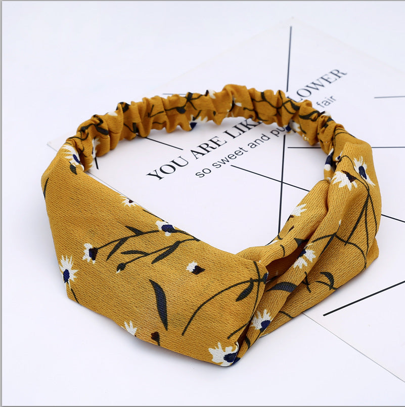 Hot Headband Fashion Print Headpiece