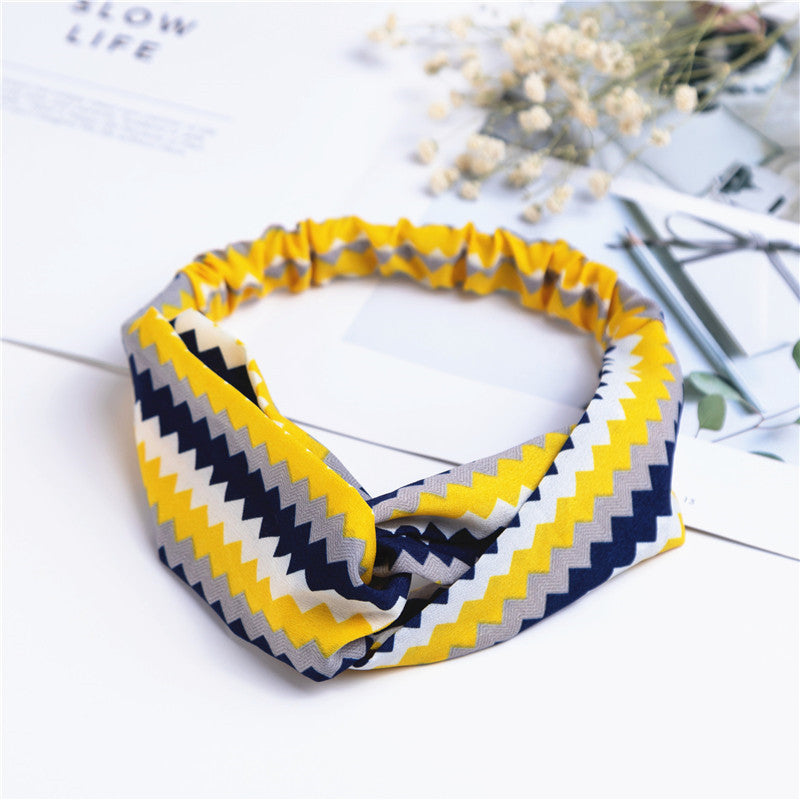 Hot Headband Fashion Print Headpiece