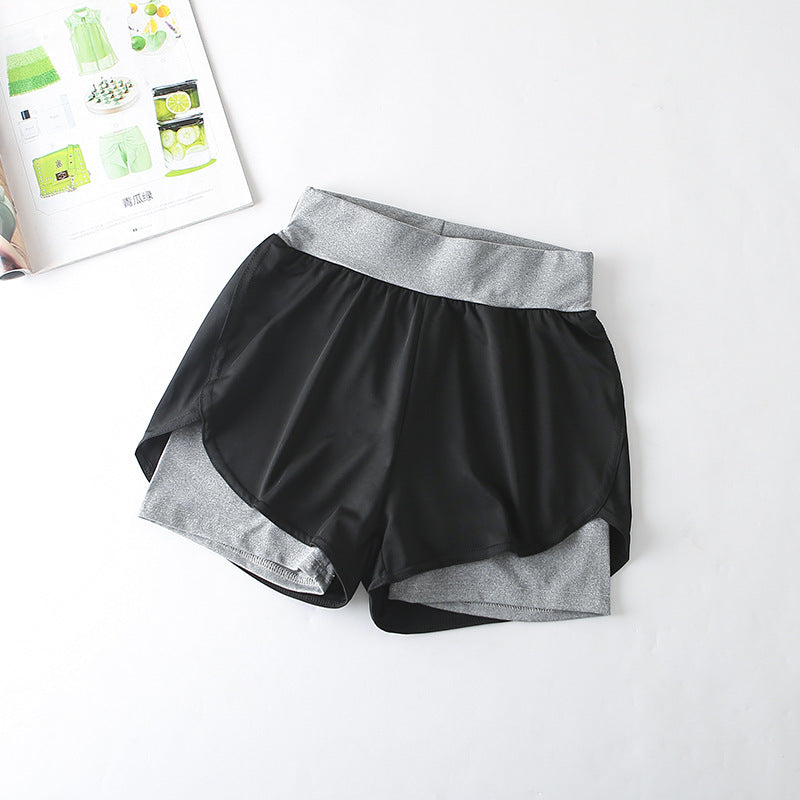Quick-Drying High-Waist Sports Shorts Hot Pants