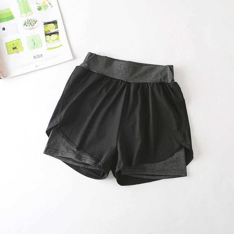 Quick-Drying High-Waist Sports Shorts Hot Pants