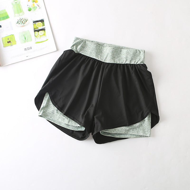 Quick-Drying High-Waist Sports Shorts Hot Pants