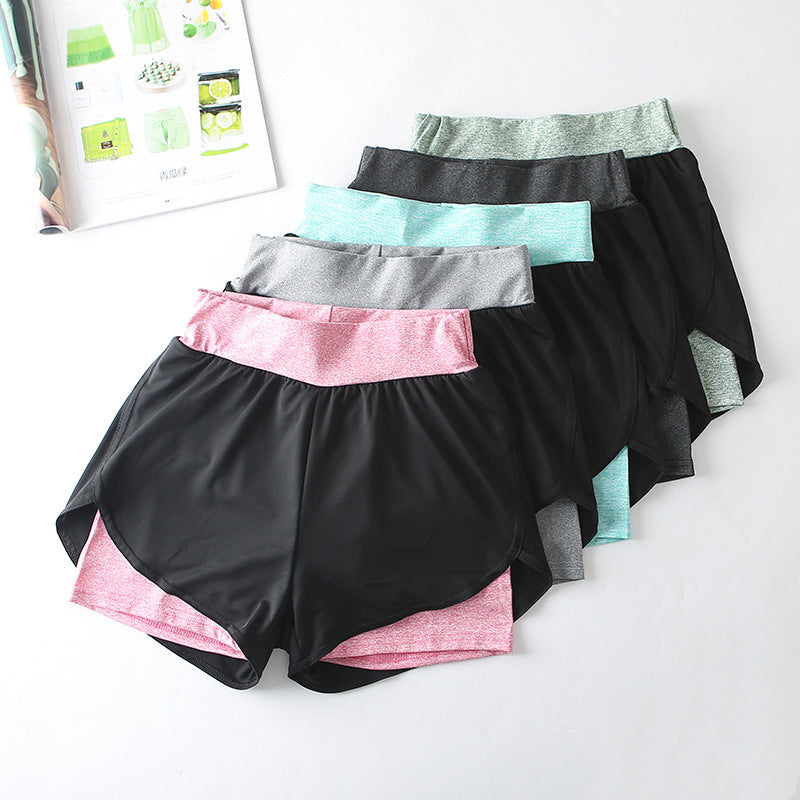 Quick-Drying High-Waist Sports Shorts Hot Pants