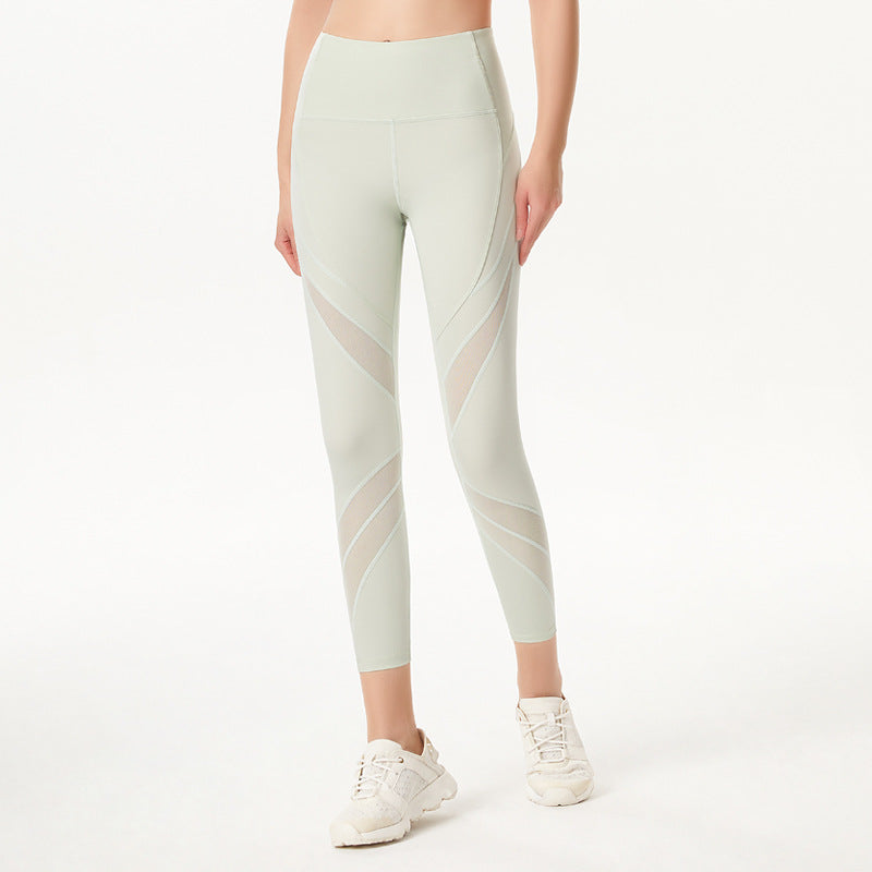 High Waist Buttocks Elasticity Tight Fit And Thin Peach Buttocks Quick-drying Yoga
