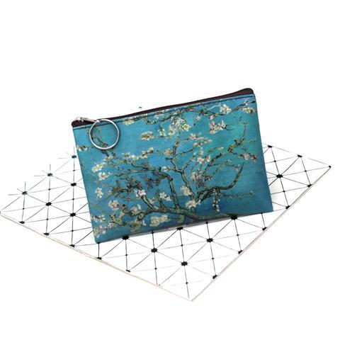 Coin Purse Oil Painting Coin Bag Small Square Bag