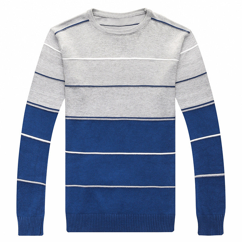 Rundhalset Sweater til Unge Mænd - Bundskjorte