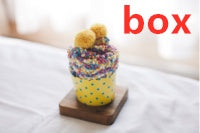 Three-dimensional cake socks home floor socks pearl velvet tube female socks