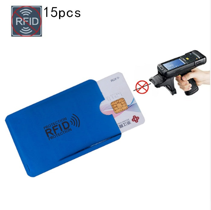 NFC card sets anti-magnetic anti-theft brush bank card sets security shielding signal anti-theft RFID payment tin foil card sets