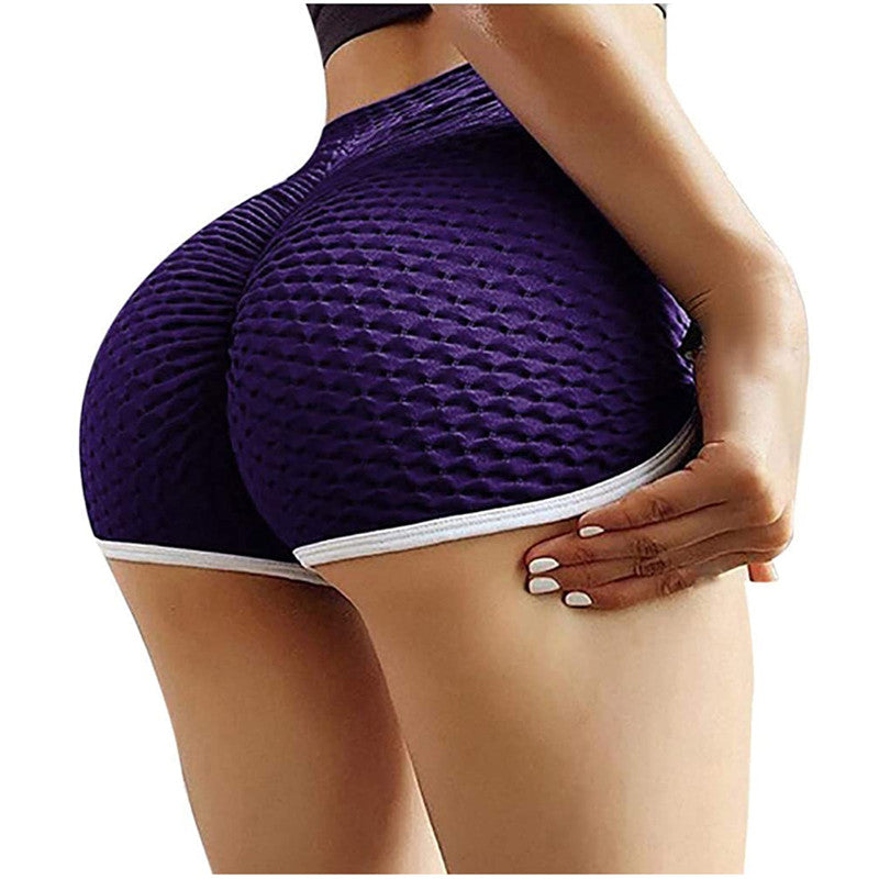 Printed Straight Waist Yoga Pants Casual Sports