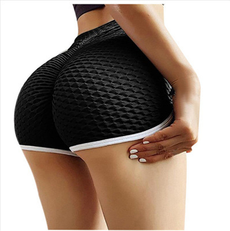 Printed Straight Waist Yoga Pants Casual Sports